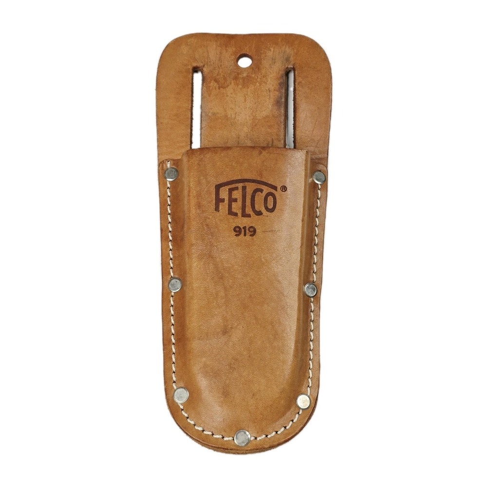 Felco 919 Leather Pruner Holster Sheath Tool Pouch Belt Loop Made In USA
